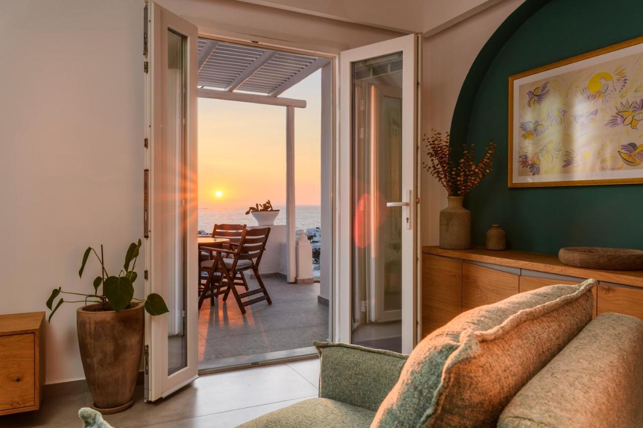 Blueisla Modern Town Mykonos Villa Mykonos Town Exteriör bild